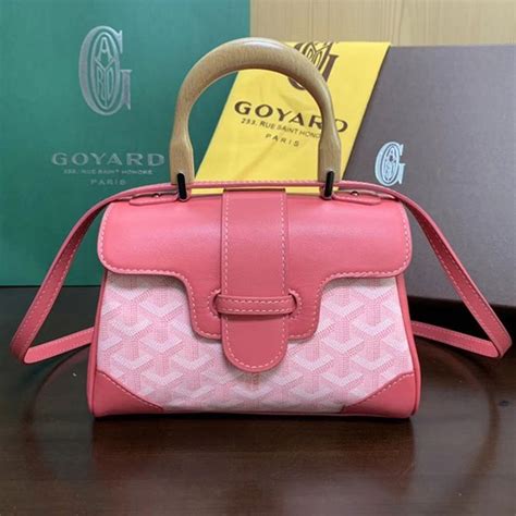 goyard saigon mini price paris|goyard saigon mini pink.